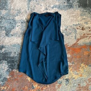 🇨🇦 RW&Co. blouse, teal, XS.